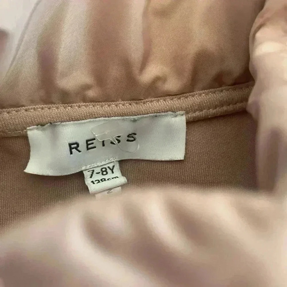 REISS Kids' Harper Jr. Puffer Jacket In Pink - Picture 2 of 4